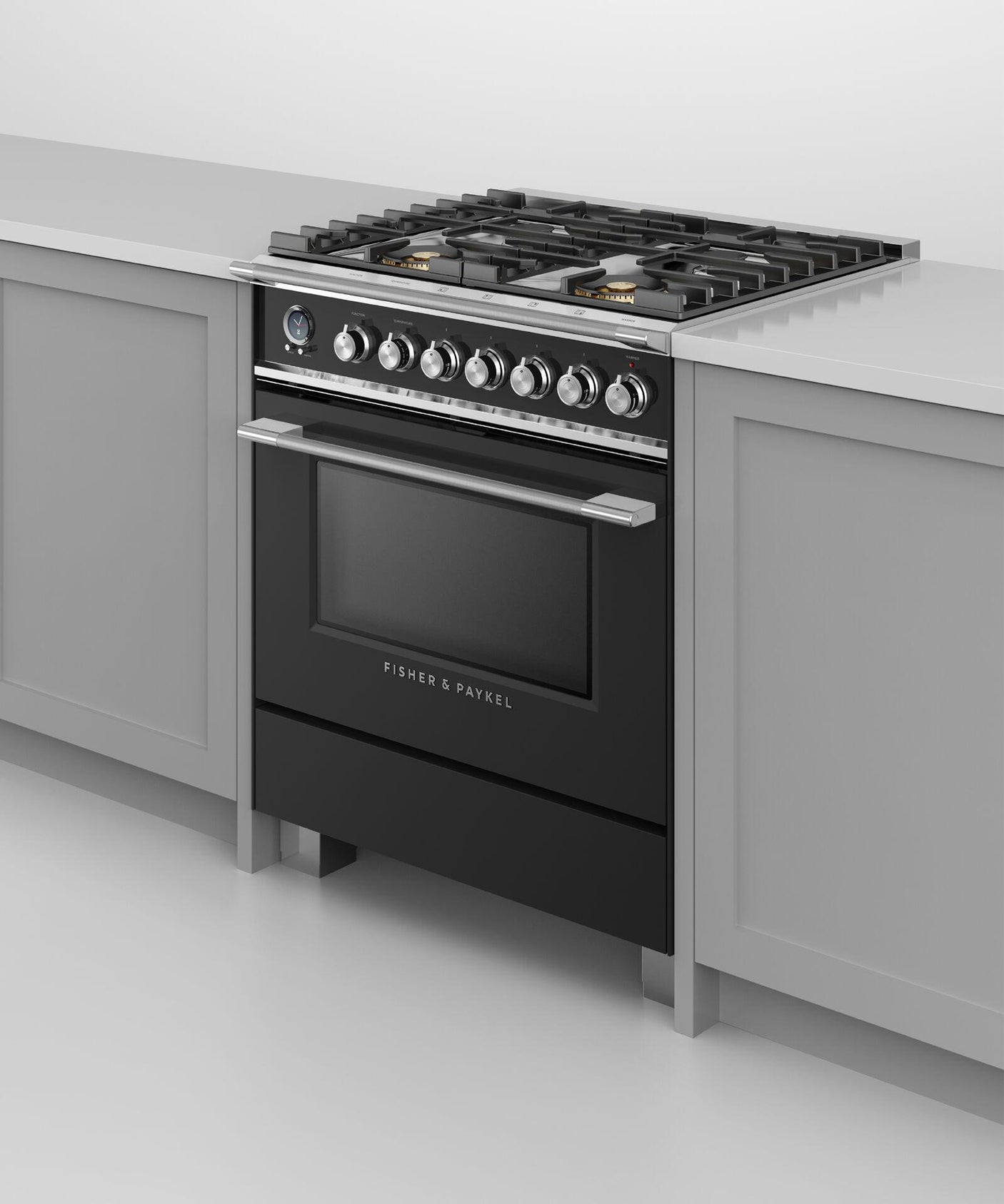 30" Series 9 Classic 4 Burner Dual Fuel Self-Cleaning Range