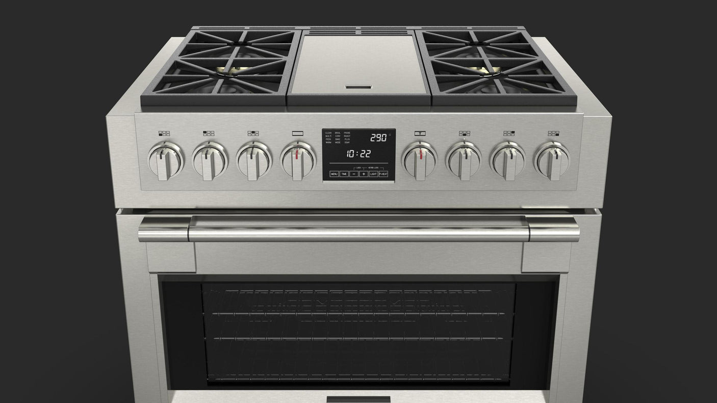 36" DUAL FUEL PRO RANGE WITH GRIDDLE