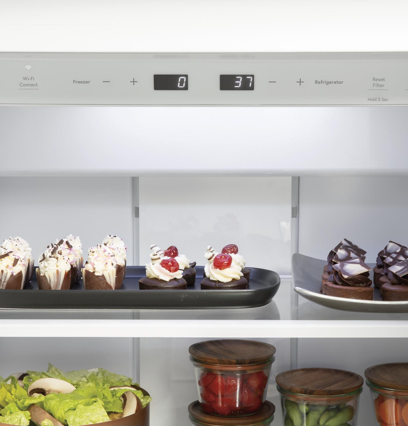 Café™ 48" Smart Built-In Side-by-Side Refrigerator