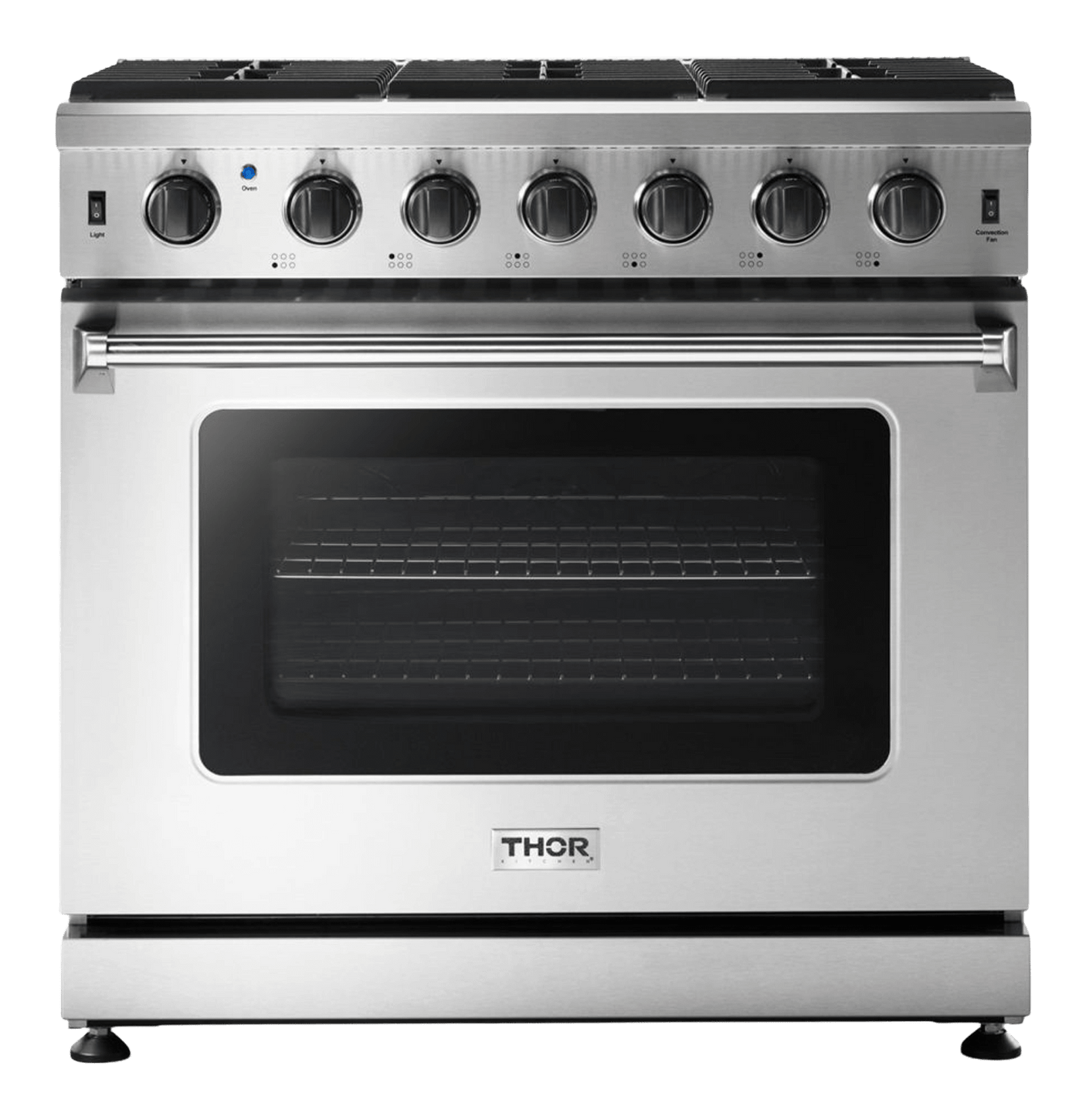 Thor Kitchen 36-inch Liquid Propane Range - Lrg3601ulp