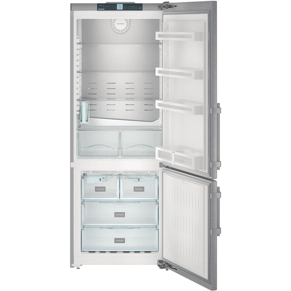 Freestanding Refrig/Freezer 30", Ice Maker, Grey Sides, Right Hinge