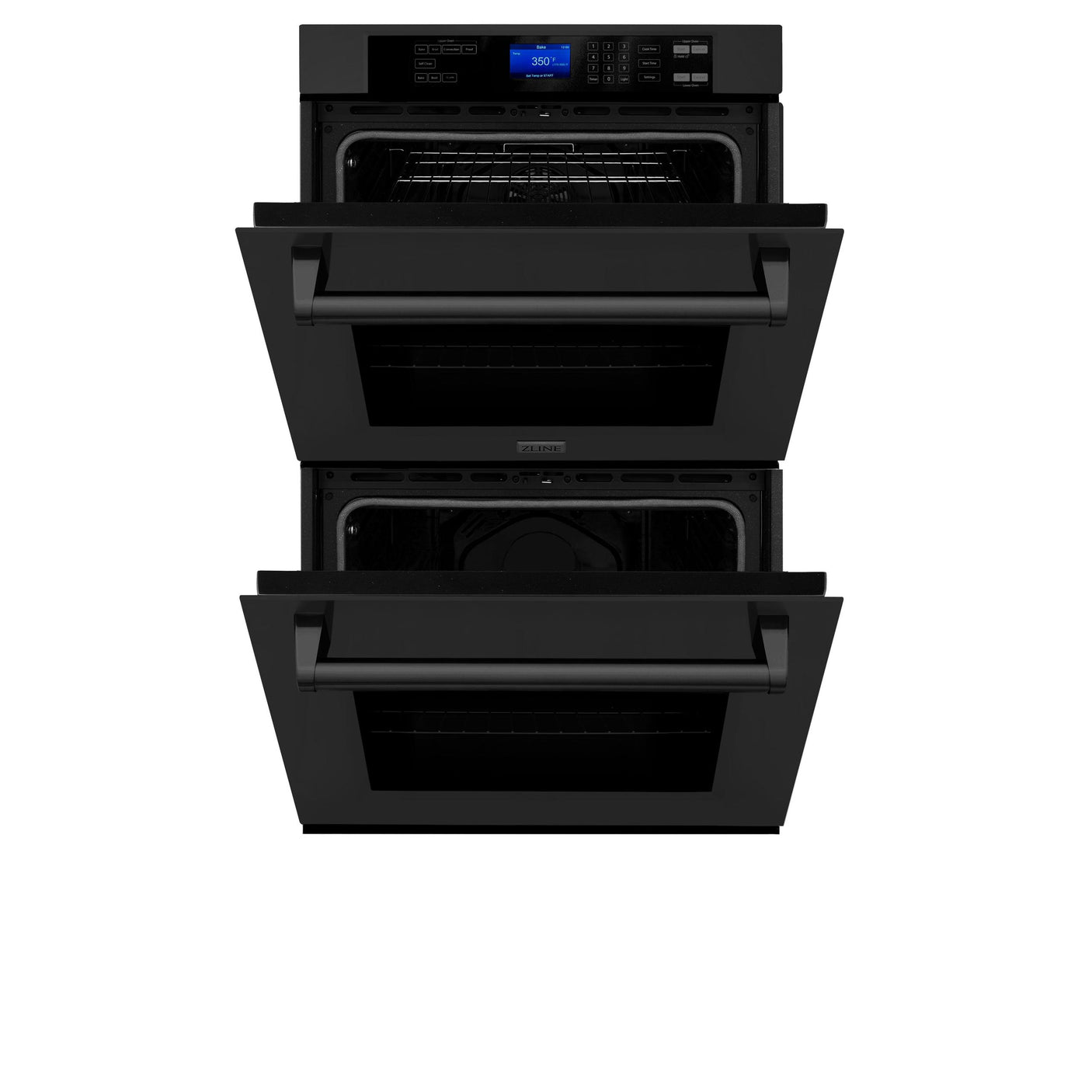 ZLINE 30 in. Professional Double Wall Oven with Self Clean (AWD-30) [Color: Black Stainless Steel]