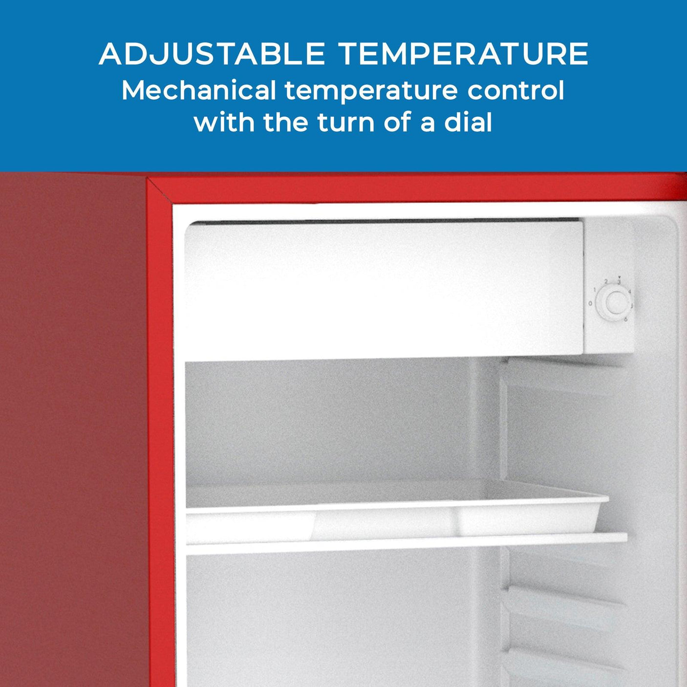 Avanti Retro Series Compact Refrigerator, 3.1 cu. ft. - Red / 3.1 cu. ft.