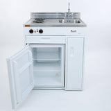 Avanti 30" Compact Miniature Kitchen - White / 2.2 cu. ft.