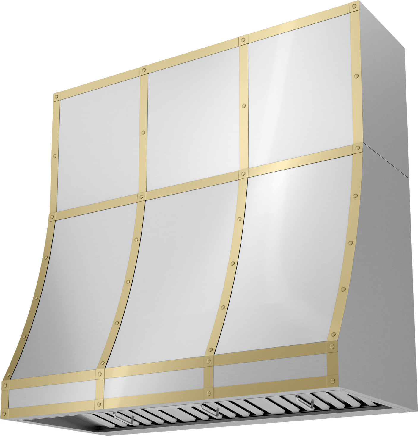 Duct Cover Banding Kit, 48in x 18in, Satin Gold