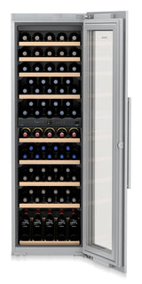 Built-in multi-temperature wine fridge