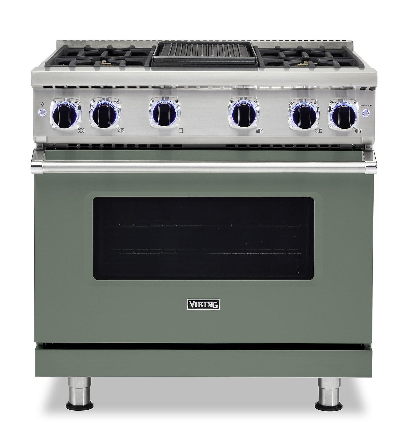 36" Sealed Burner Gas Range - VGR7362 Viking 7 Series