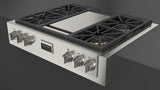 SOFIA 36" PRO GAS RANGETOP WITH GRIDDLE