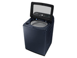 5.4 cu. ft. Smart Top Load Washer with Pet Care Solution and Super Speed Wash in Brushed Navy