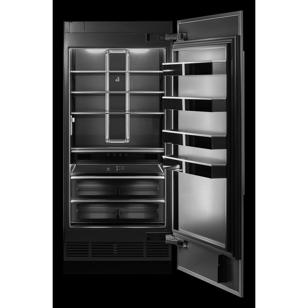 36" Built-In Column Refrigerator with NOIR™ Panel Kit, Right Swing