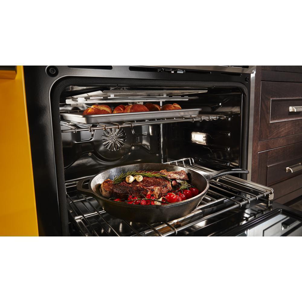 KitchenAid® 48'' Smart Commercial-Style Dual Fuel Range with Griddle