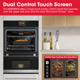 30 in. Smart Convection Wall Oven with Microwave Drawer Oven