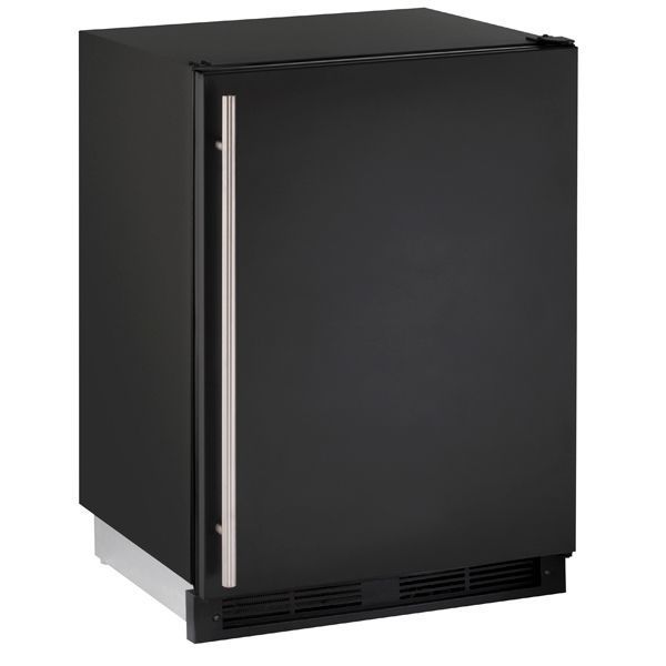 1224fzr 24" Convertible Freezer With Black Solid Finish (115 V/60 Hz Volts /60 Hz Hz)