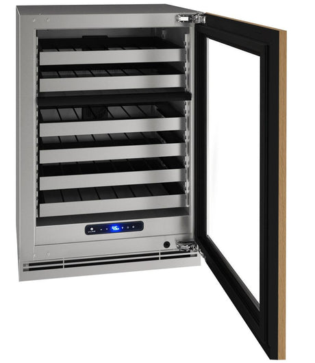 Hwd524 24" Dual-zone Wine Refrigerator With Integrated Frame Finish and Field Reversible Door Swing (115 V/60 Hz)