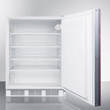 24" Wide Built-in All-refrigerator, ADA Compliant (panel Not Included)