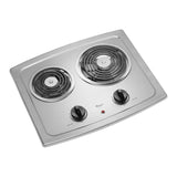 21-inch Electric Cooktop with Stainless Steel Surface