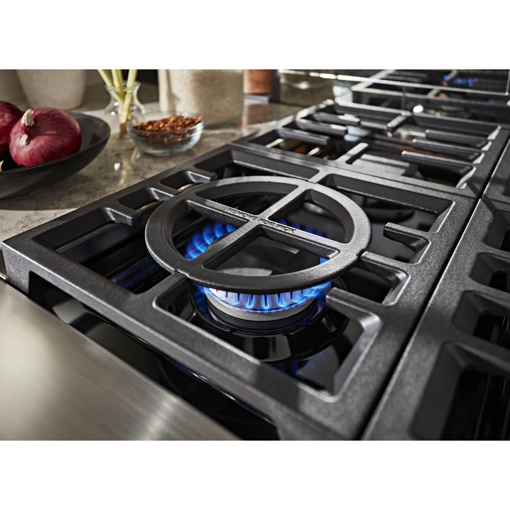 KitchenAid® 36'' Smart Commercial-Style Dual Fuel Range with 6 Burners