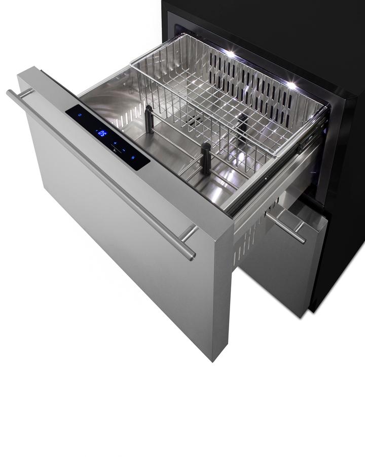 24" Wide 2-drawer All-freezer, ADA Compliant