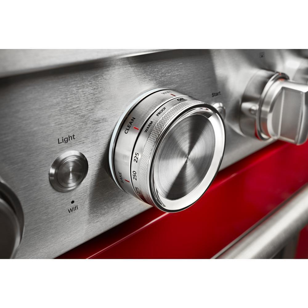 KitchenAid® 36'' Smart Commercial-Style Dual Fuel Range with 6 Burners