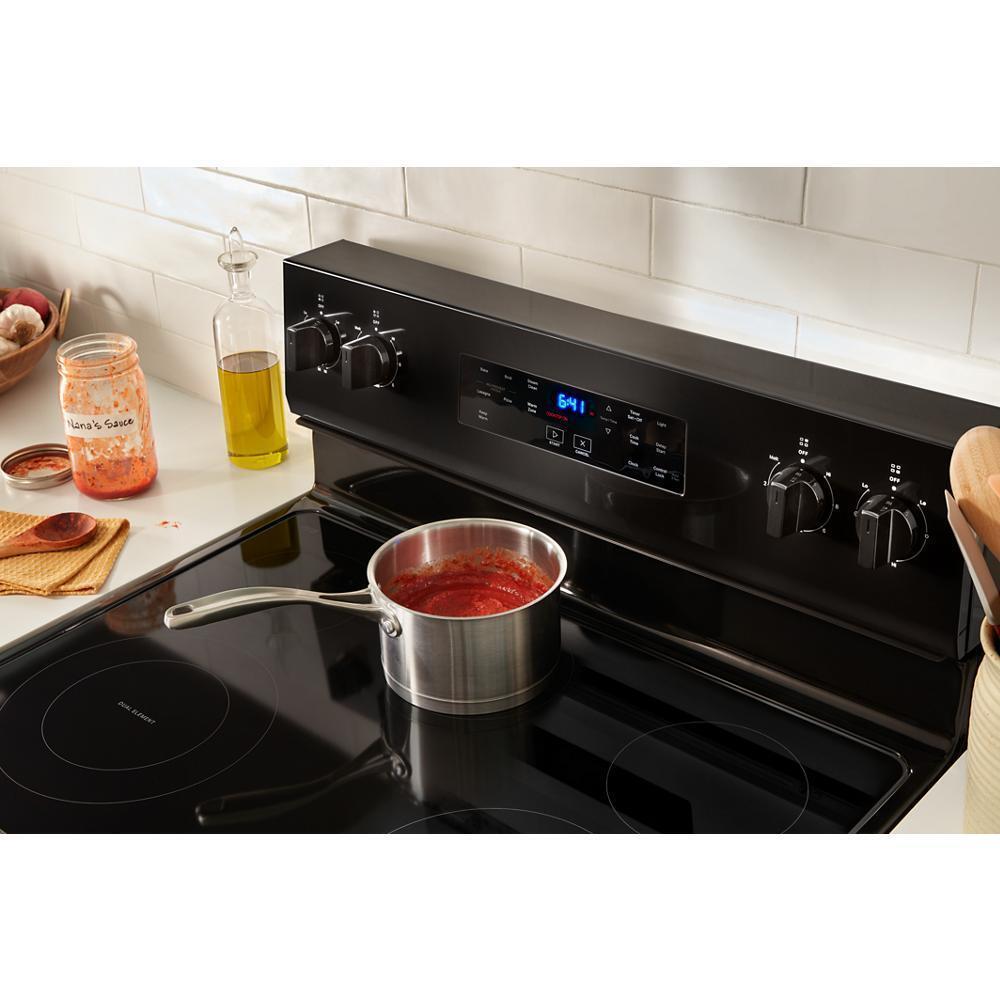 30-inch Electric Range with Steam Clean