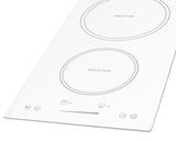 12" Wide 208-240v 2-zone Induction Cooktop