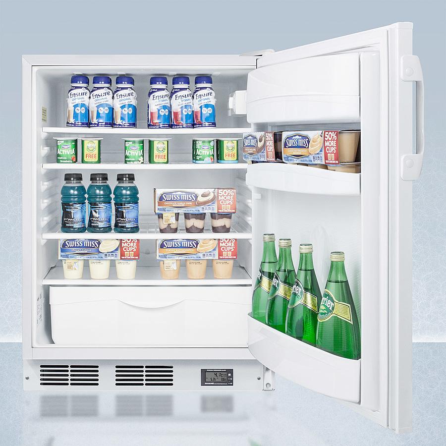 24" Wide Built-in All-refrigerator, ADA Compliant