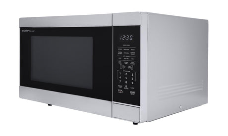 Sharp 1.6 cu. ft. 1100W Stainless Steel Countertop Microwave Oven