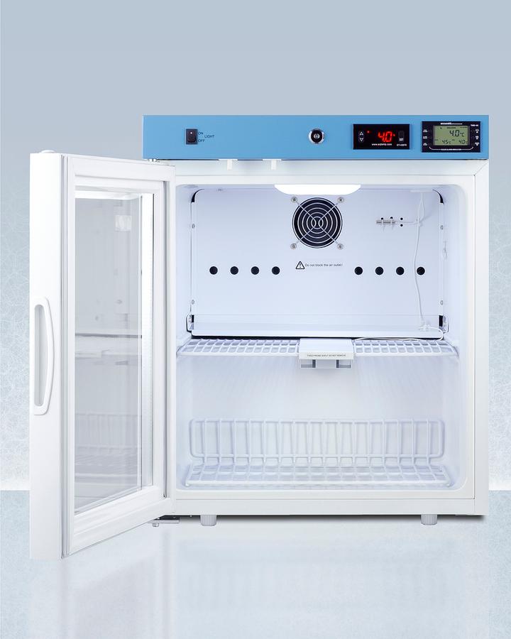 19" Wide Compact Medical Refrigerator