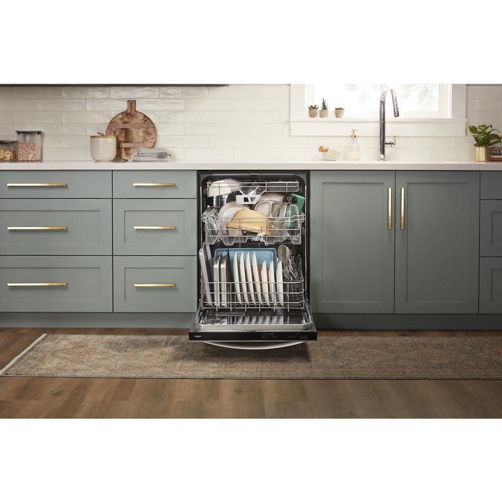 Fingerprint Resistant Dishwasher with 3rd Rack & Large Capacity