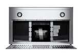 Hauslane  Chef 30-in Convertible Stainless Steel Wall-Mounted Range Hood