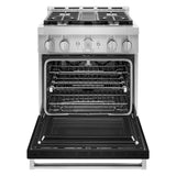 KitchenAid® 30'' Smart Commercial-Style Gas Range with 4 Burners