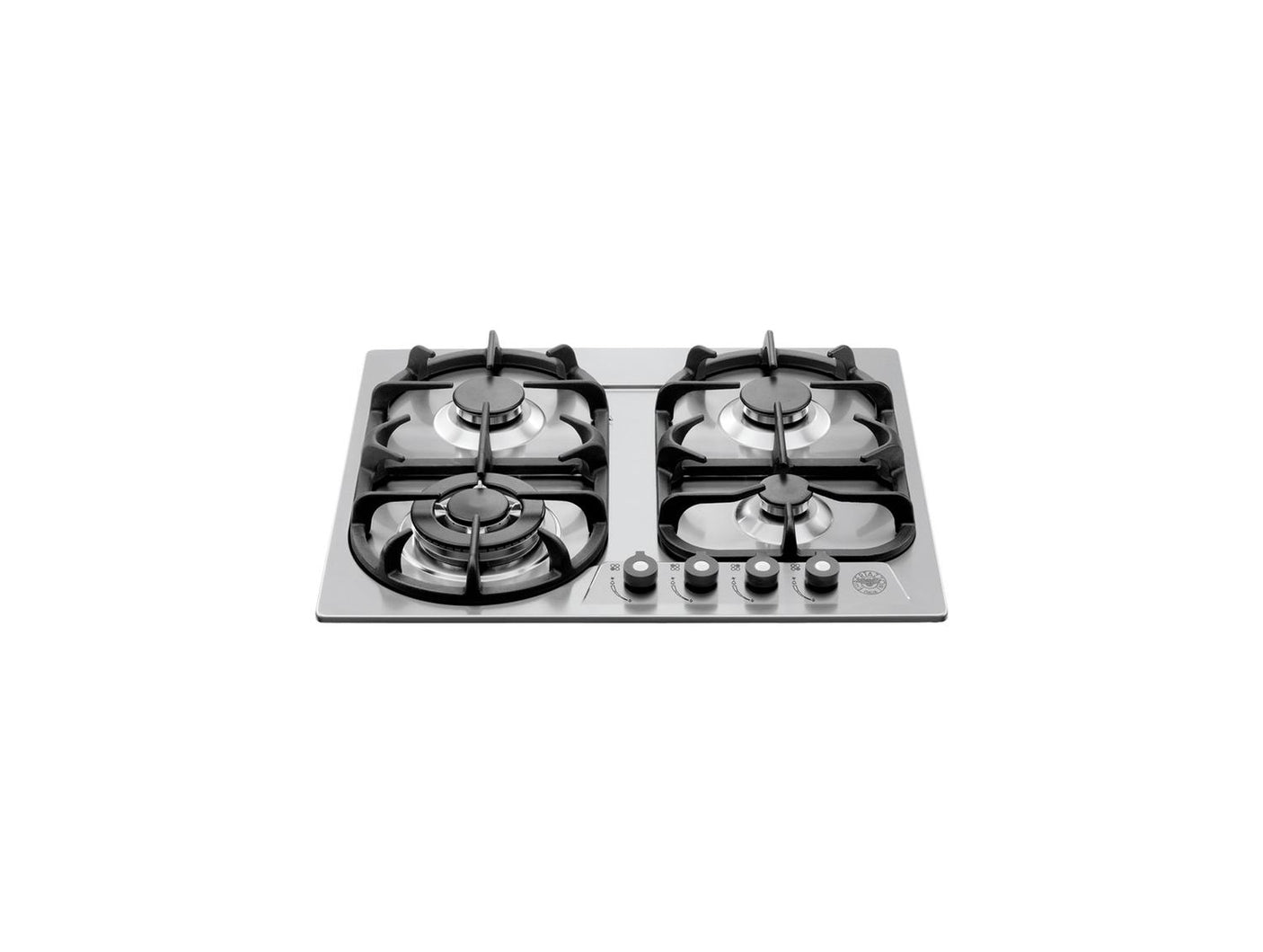 24 Cooktop 4-burner Stainless Steel