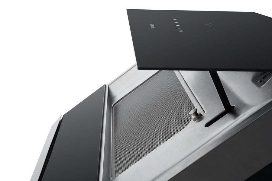 ROBAM 30-in Ducted Tempered Glass In Onxy Black Undercabinet Range Hood