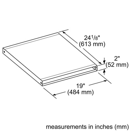 800 Series Flat duct HDD2RECTD 00777684