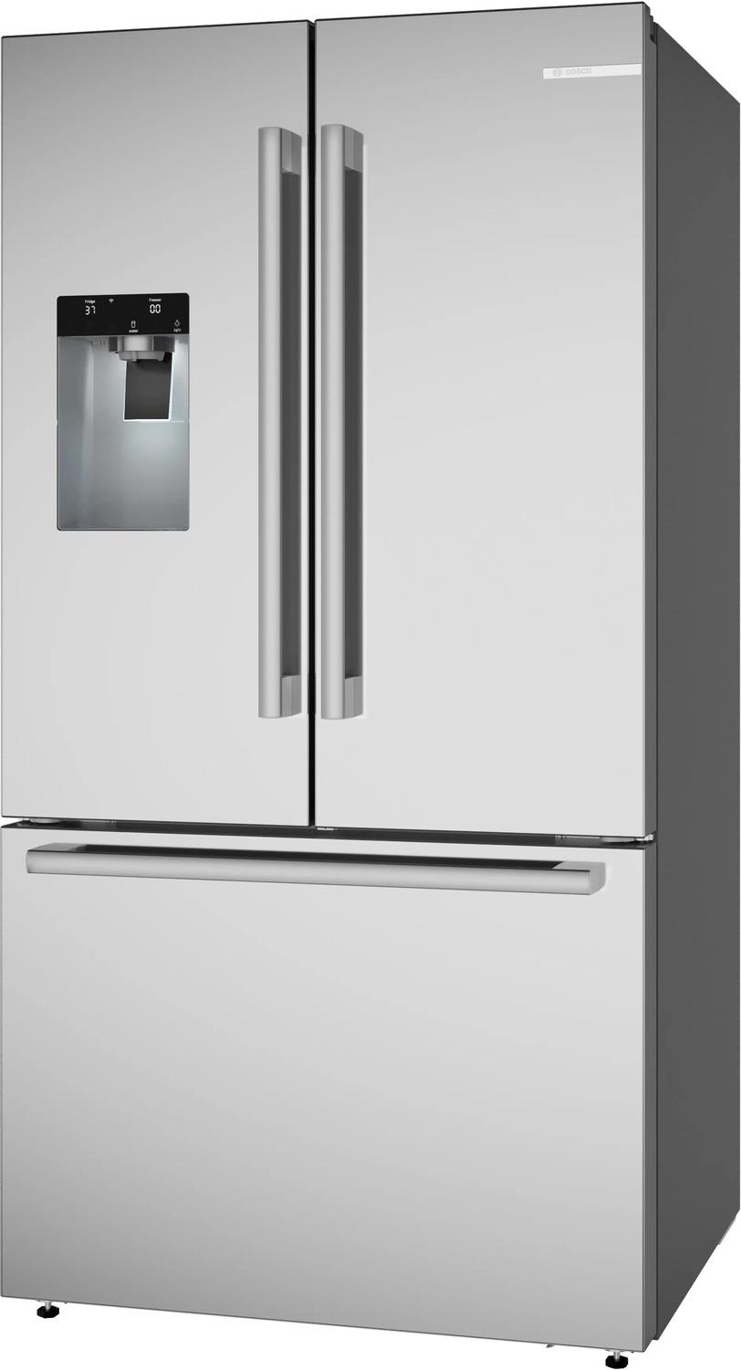 500 Series French Door Bottom Mount Refrigerator 36" Stainless steel (with anti-fingerprint)