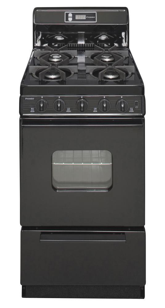 20 in. Freestanding Gas Range in Biscuit