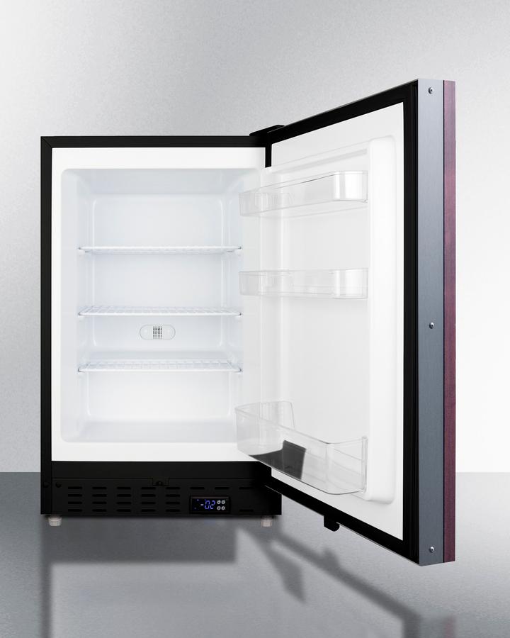 21" Wide Built-in All-freezer, ADA Compliant (panel Not Included)