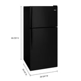 30" Wide Top-Freezer Refrigerator