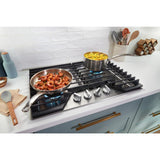 36-inch Gas Cooktop with EZ-2-Lift™ Hinged Cast-Iron Grates