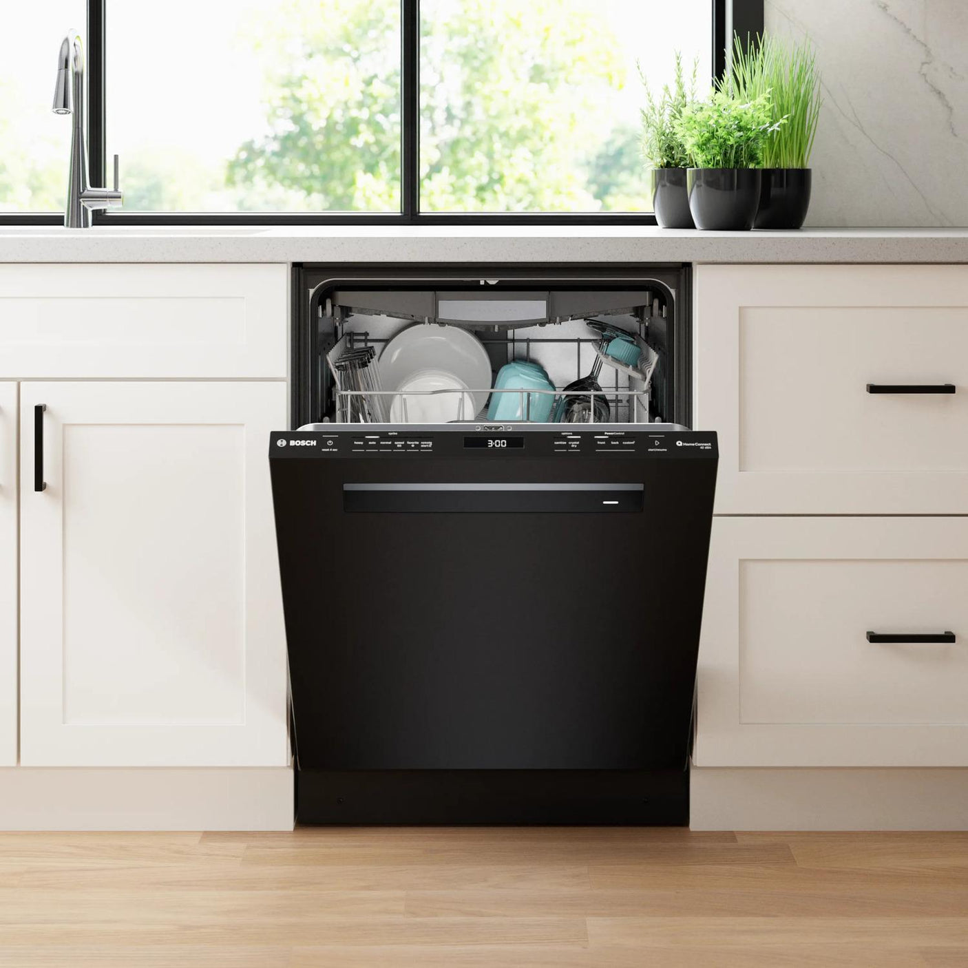 800 Series Dishwasher 24" Black