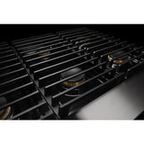 36" NOIR™ Gas Professional-Style Range with Chrome-Infused Griddle