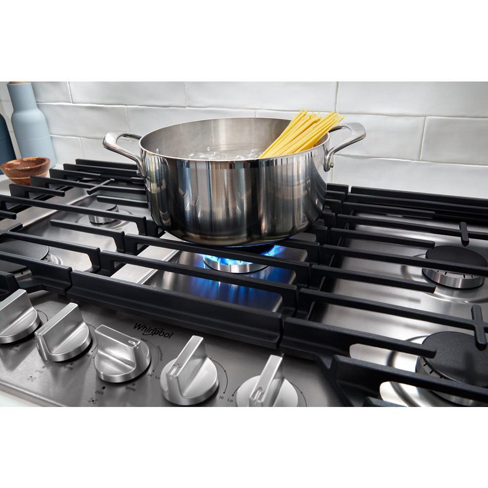 36-inch Gas Cooktop with EZ-2-Lift™ Hinged Cast-Iron Grates