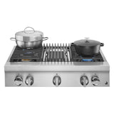 NOIR™ 36" Gas Professional-Style Rangetop with Grill