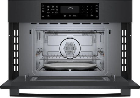 800 Series Speed Oven 30" Black stainless steel