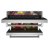 24" Stainless Steel Undercounter Double-Drawer Refrigerator