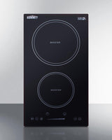 12" Wide 208-240v 2-zone Induction Cooktop