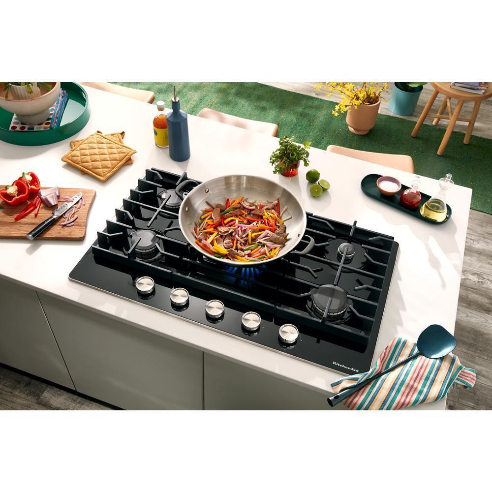 30" Gas-on-Glass Cooktop