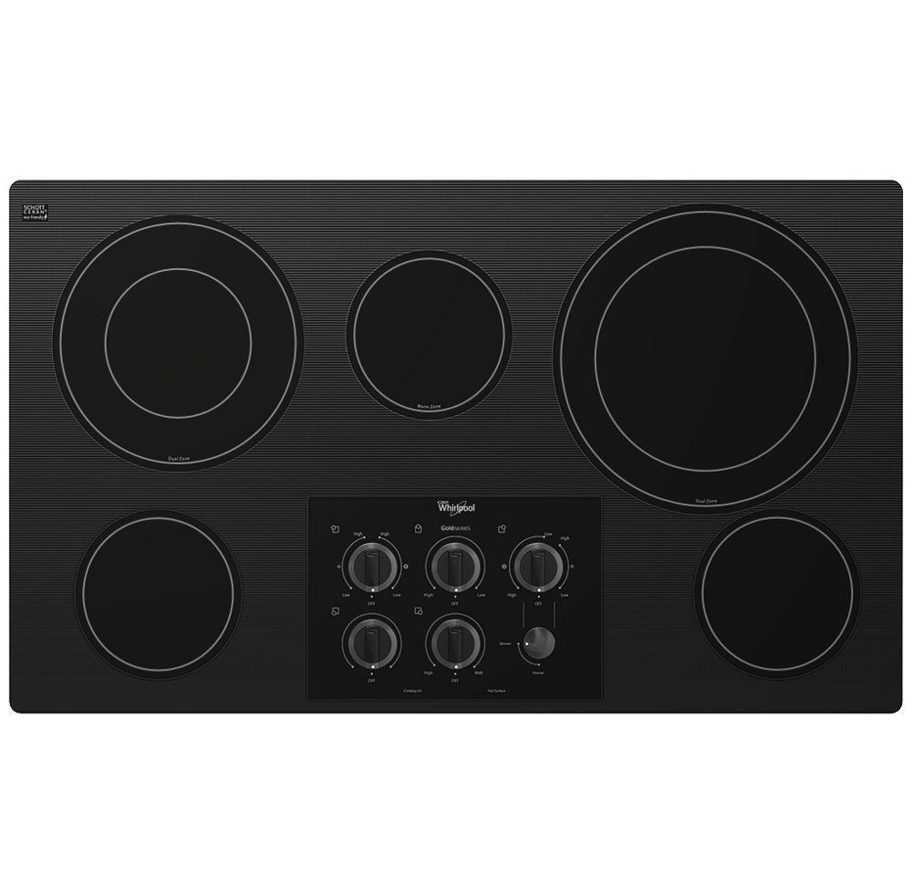 Gold® 36-inch Electric Ceramic Glass Cooktop with Two Dual Radiant Elements