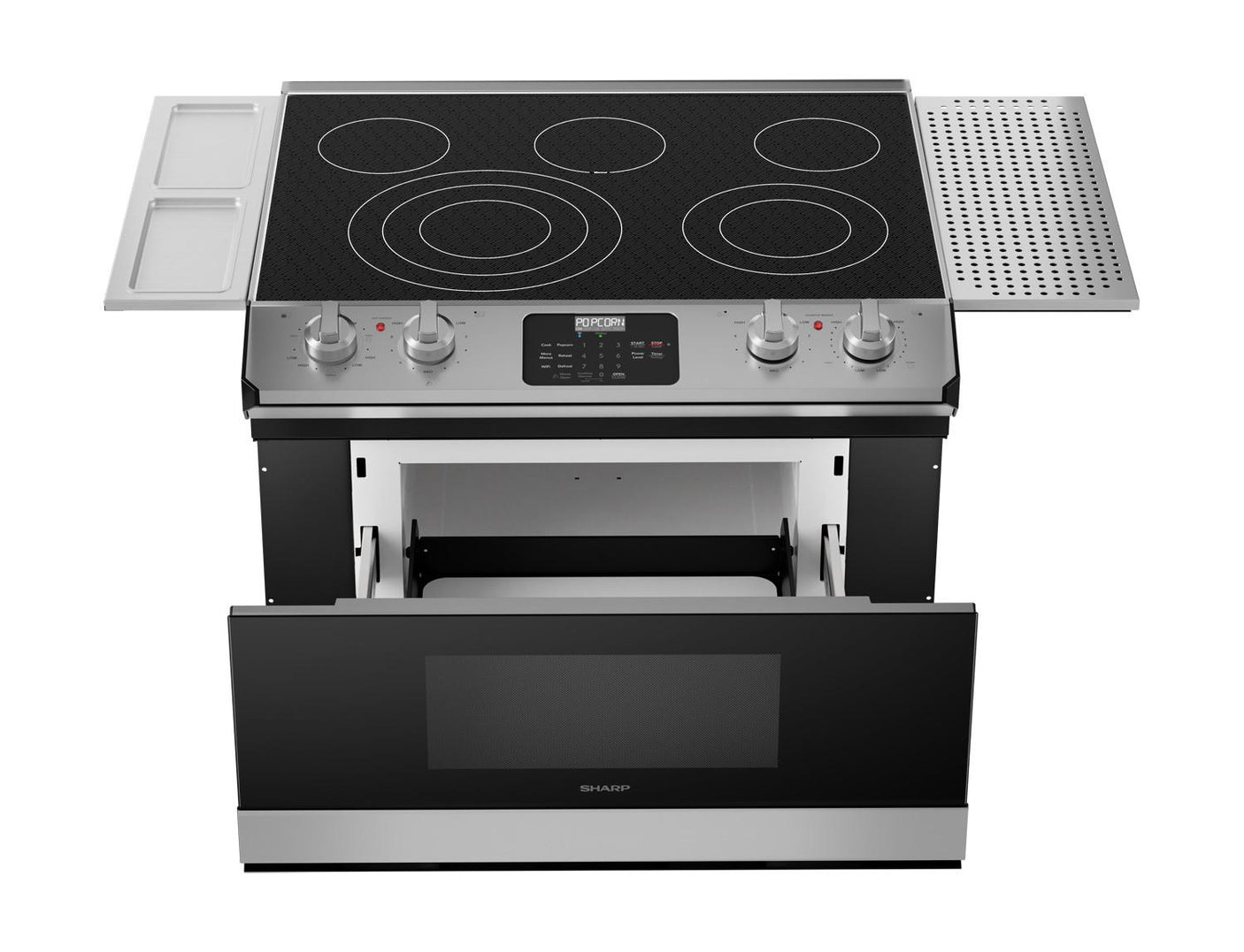 Smart Radiant Rangetop with Microwave Drawer Oven