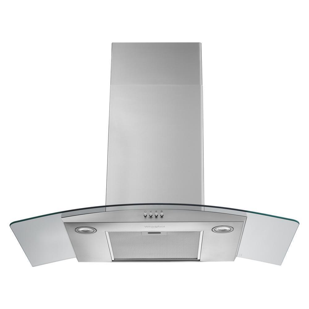 36" Curved Glass Wall Mount Range Hood